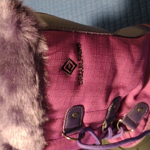 Thinsulate Snow Boots Purple Size 5 - Picture 3 of 5